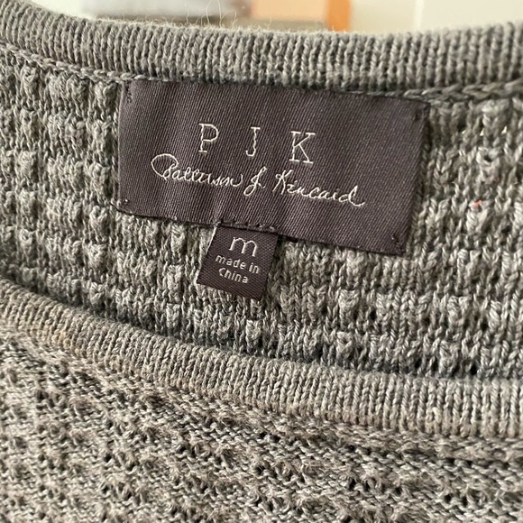 PJK Leather Sleeve Sweater - Picture 7 of 8